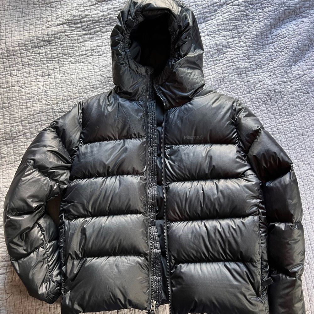 Marmot Kids XL Black Down fill Puffer Coat